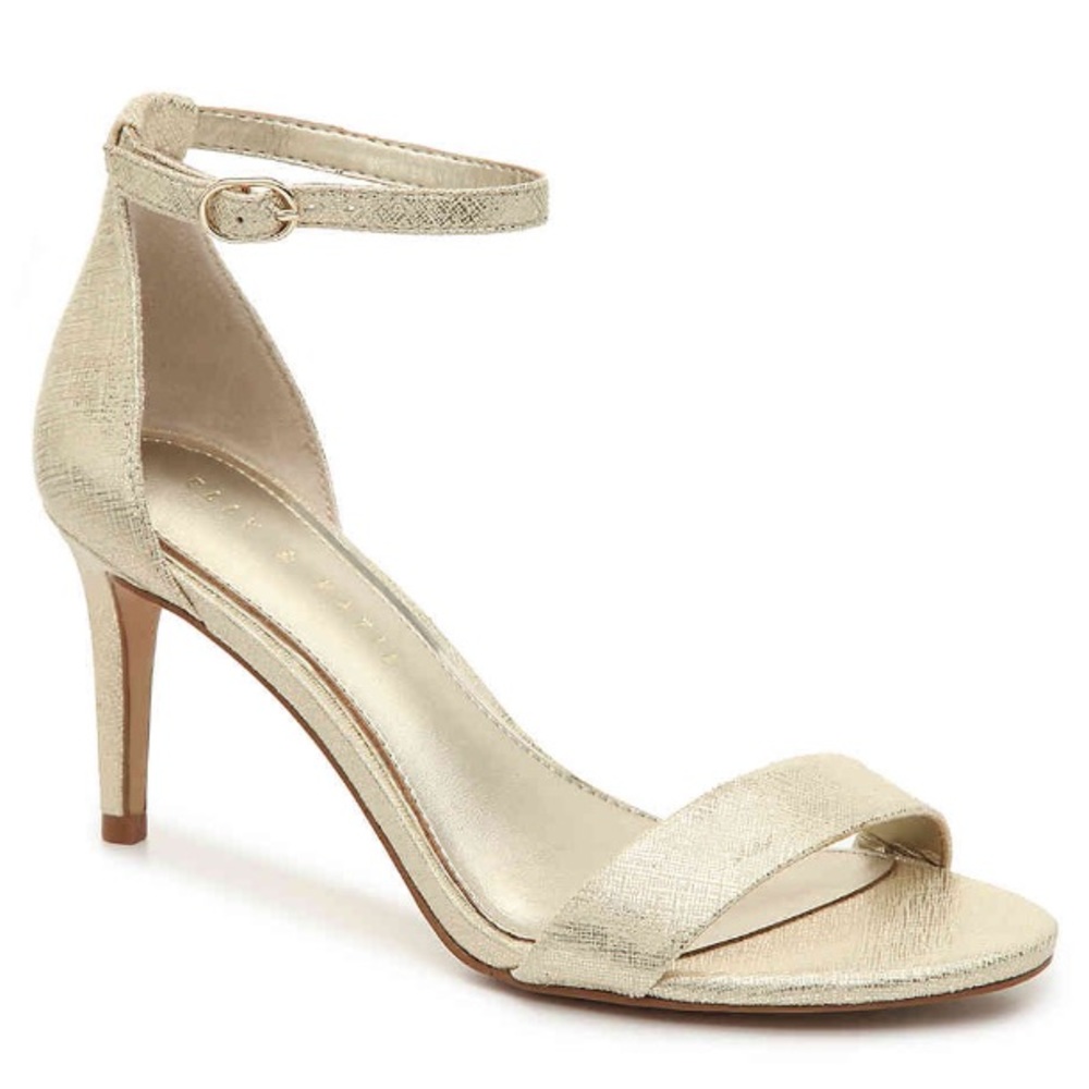 Kelly & Katie Kirstie Sandal Gold Metallic Size7.5